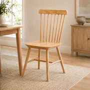 Paris Wooden Dining Chair (Brown)
