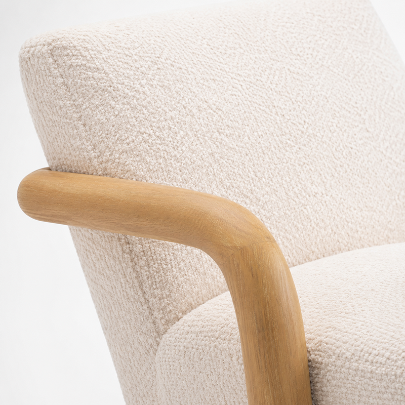Post Armchair (Cream)