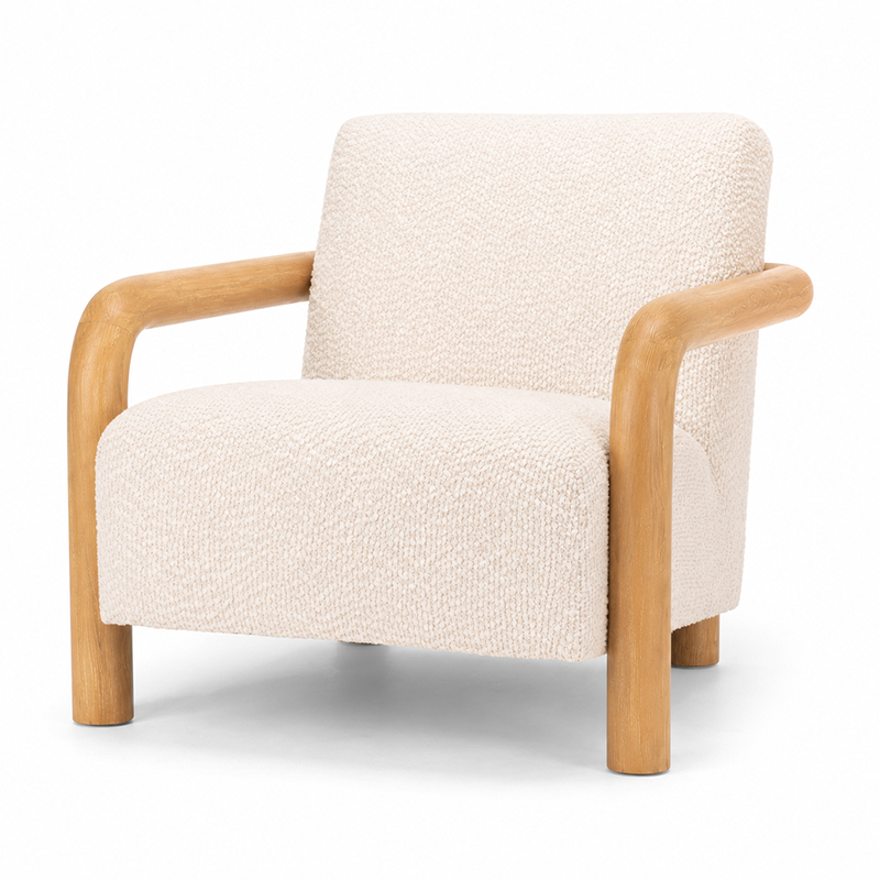 Post Armchair Cream
