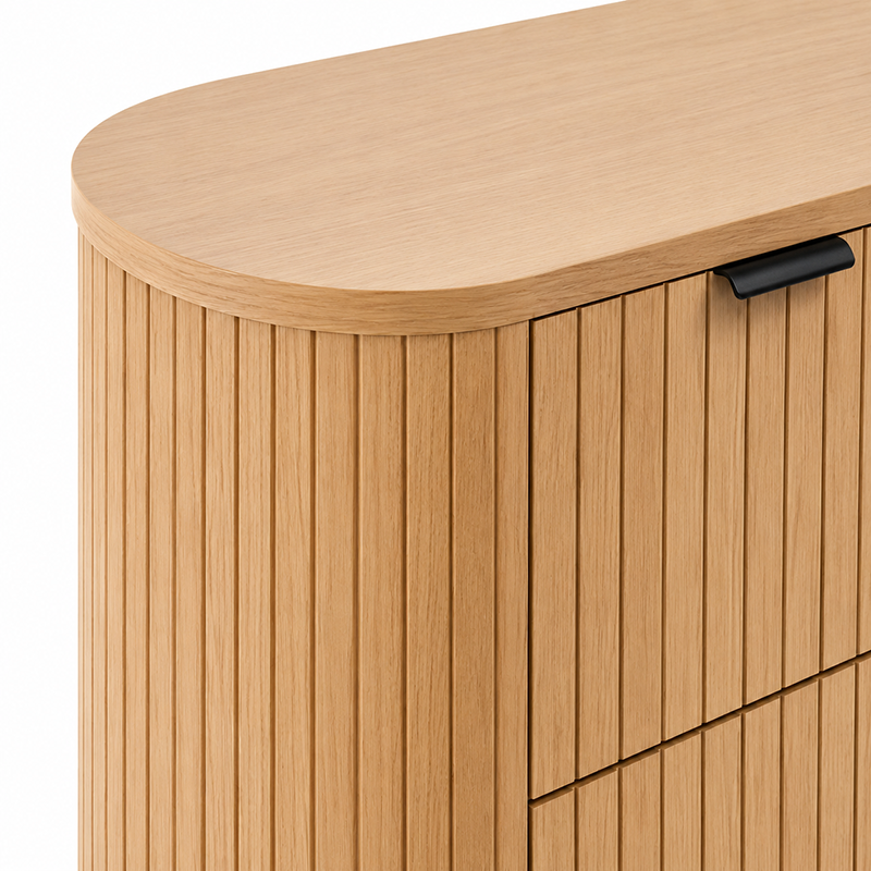 Princeton 5 Drawer Tallboy (Brown)
