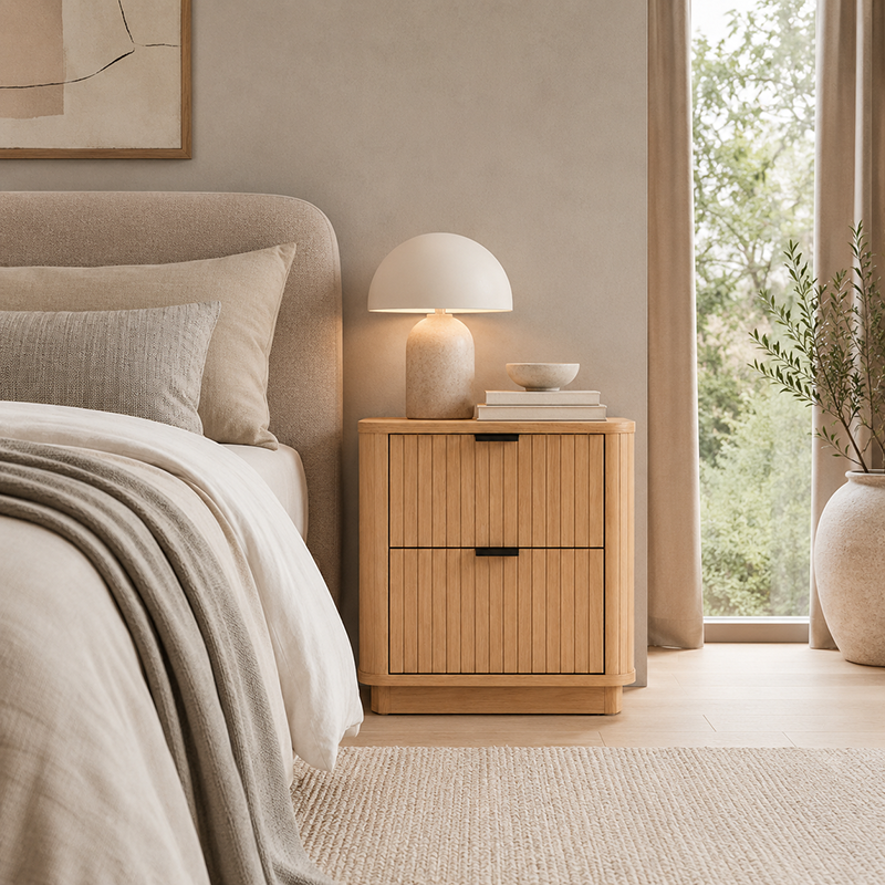 Princeton 2 Drw Bedside