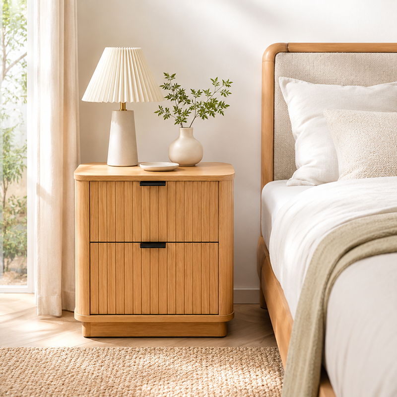 Princeton 2 Drw Bedside