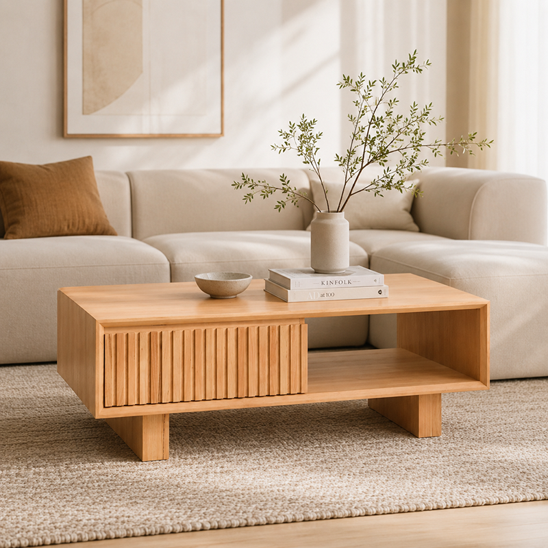 Princeton 1 Drawer 1 Space Coffee Table