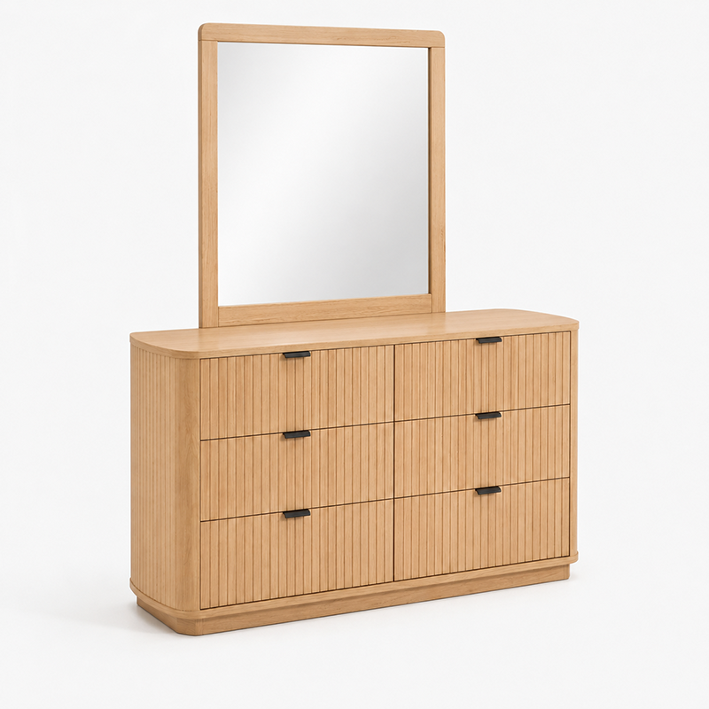 Princeton 6 Drw Dresser/Mirror