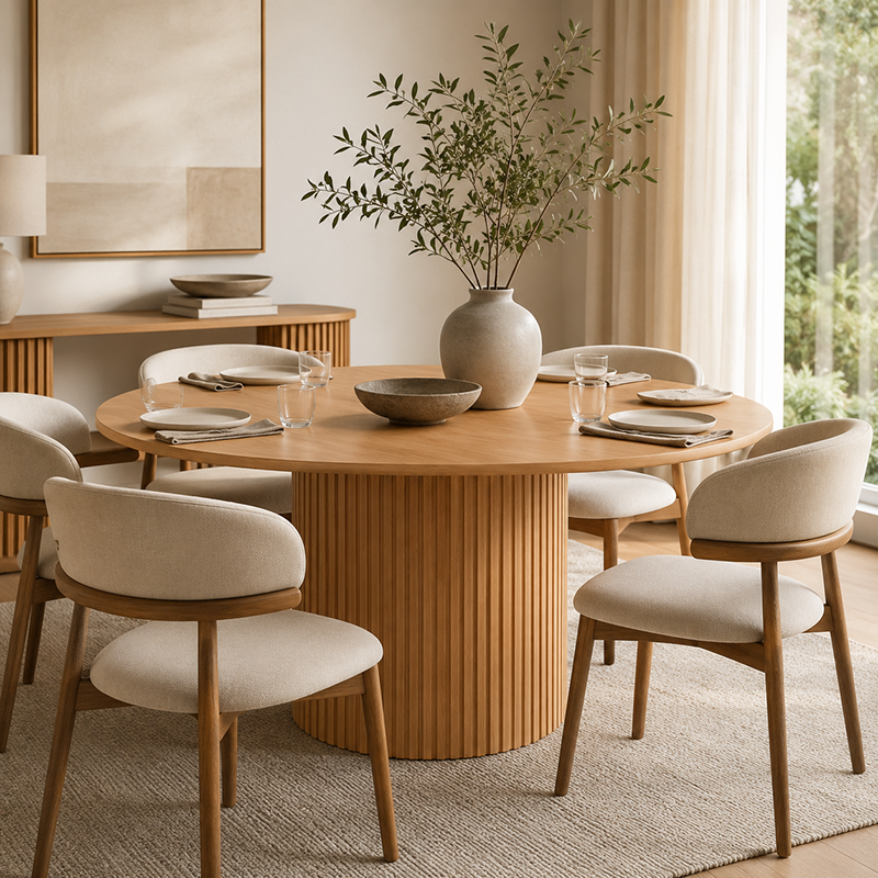 Princeton 1.5m Round Dining Table