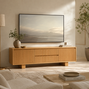 Princeton 2 Door 2 Drawer TV Unit W180cm (Oak)