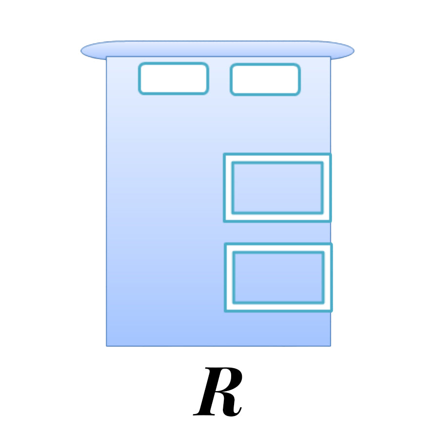 SP Maxwell NZ Made Base with 2 drawers