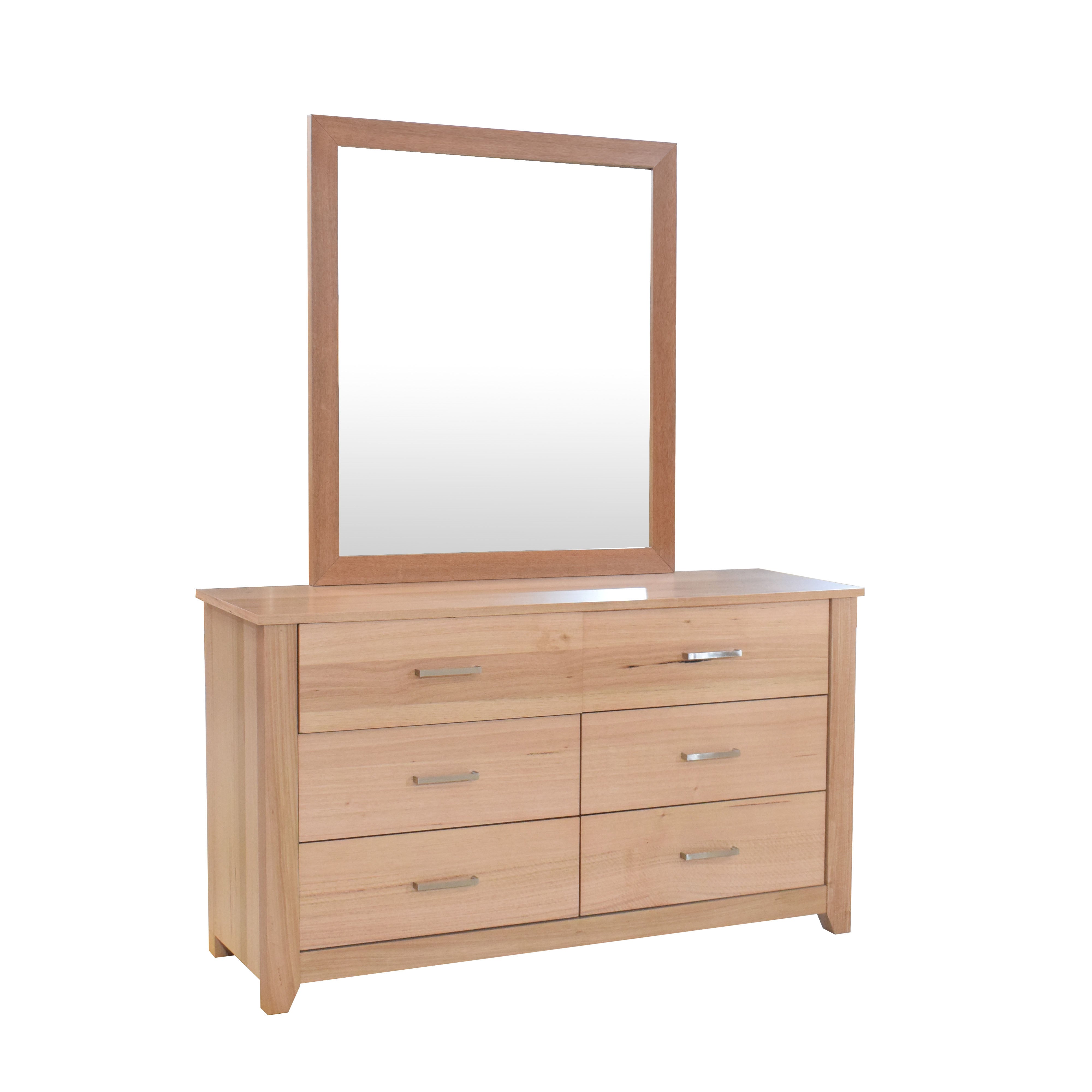 Portland Dressing Table / Lowboy & Mirror
