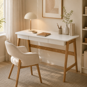 Radius Solid Oak Desk 1100mm