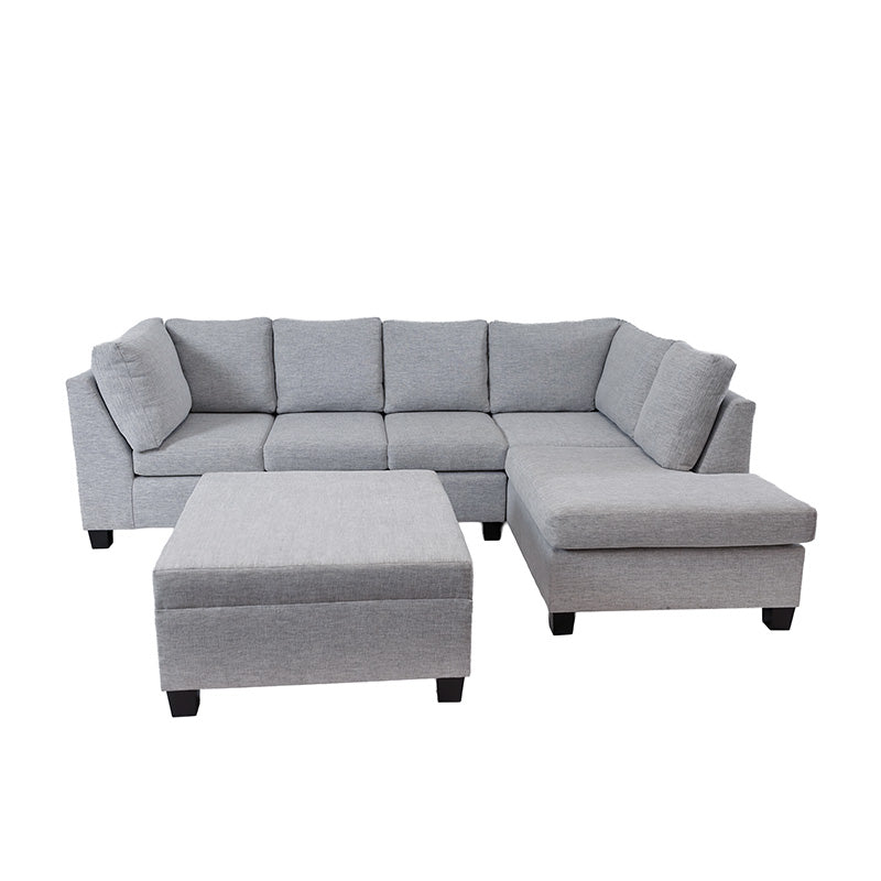 Rebecca Sofa Chaise & Ottoman
