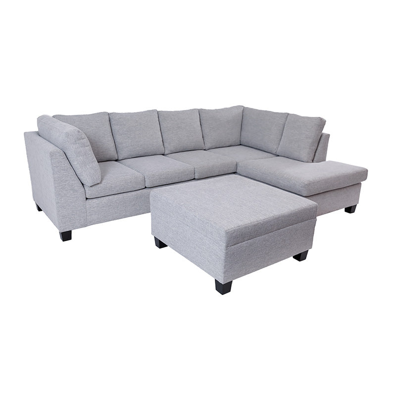 Rebecca Sofa Chaise & Ottoman