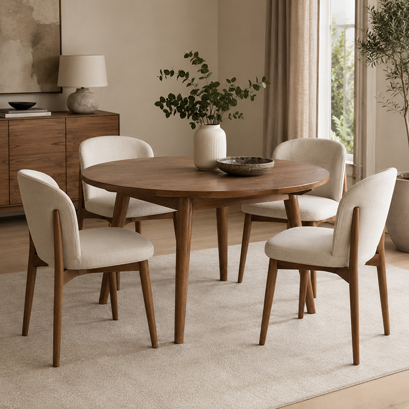 Reeves Round Dining Table 1000mm 12000mm
