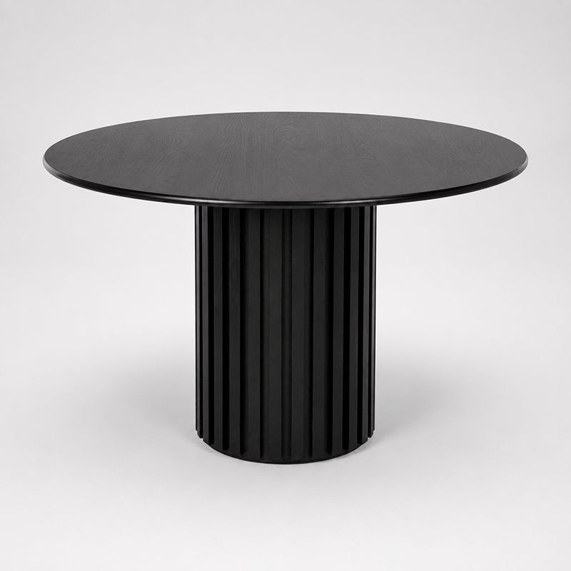 Rho Round Dining Table W120cm (Natural Oak)