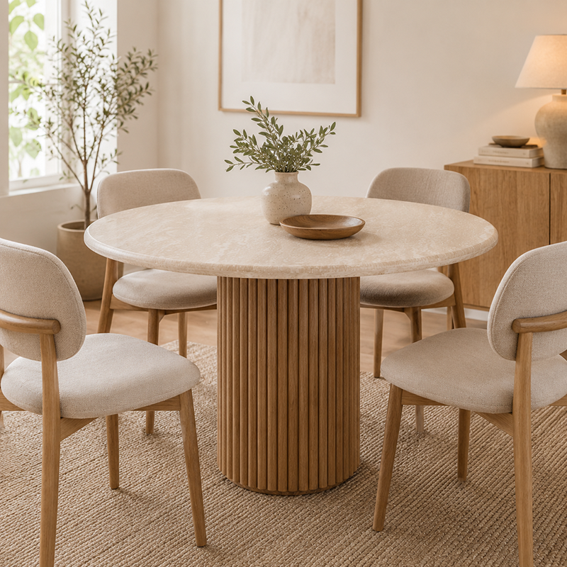 Rho Round Dining Table 1200mm