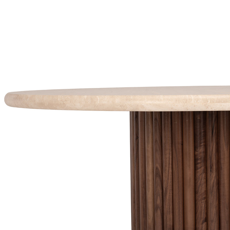 Rho Round Dining Table W120cm (Natural Oak)