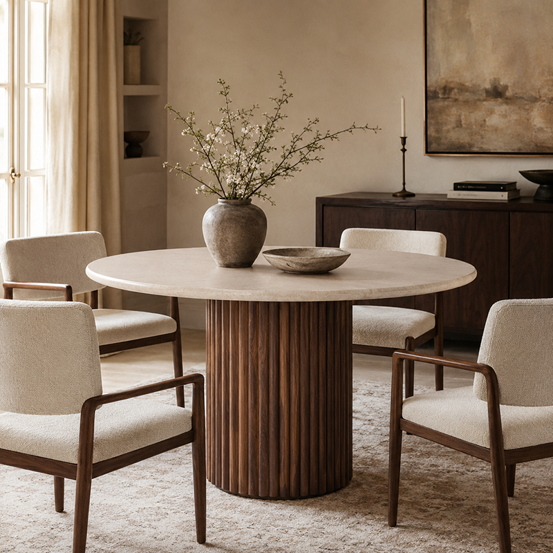 Rho Round Dining Table 1200mm