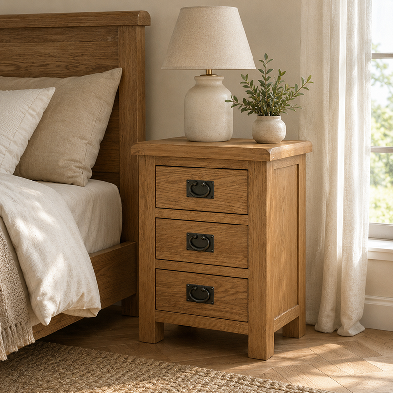 Richmond Bedside 3 Drawer