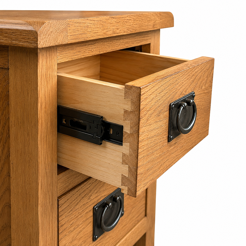 Richmond Bedside Table 3 Drawer
