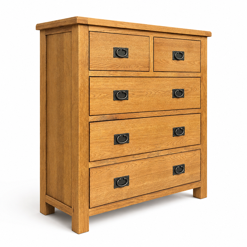Richmond Tallboy 5 Drawer (Brown)