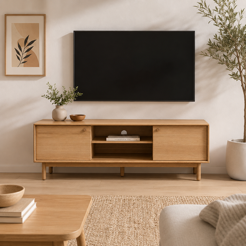 Rotterdam TV Unit (Oak)