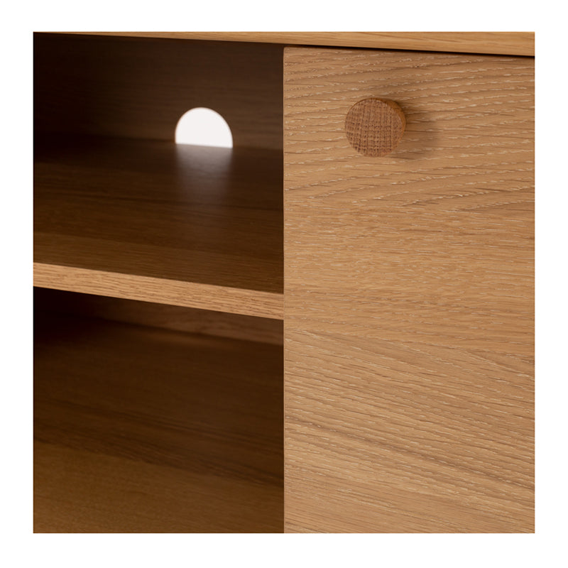 Rotterdam TV Unit (Oak)