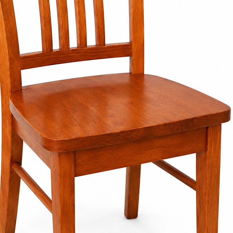 Roy Wooden Dining Chair (Natural)