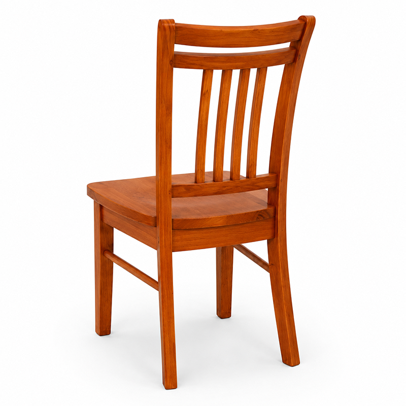 Roy Wooden Dining Chair (Natural)