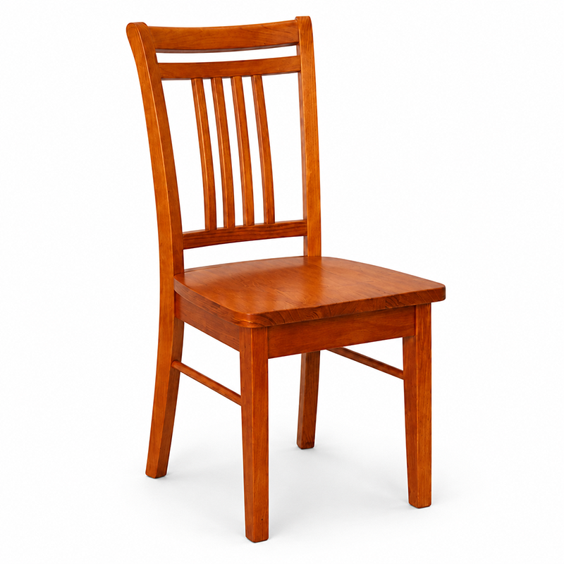 Roy Wooden Dining Chair (Natural)