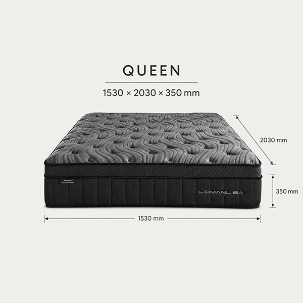 SM Luxury Gel Memory Mattress Medium-Soft