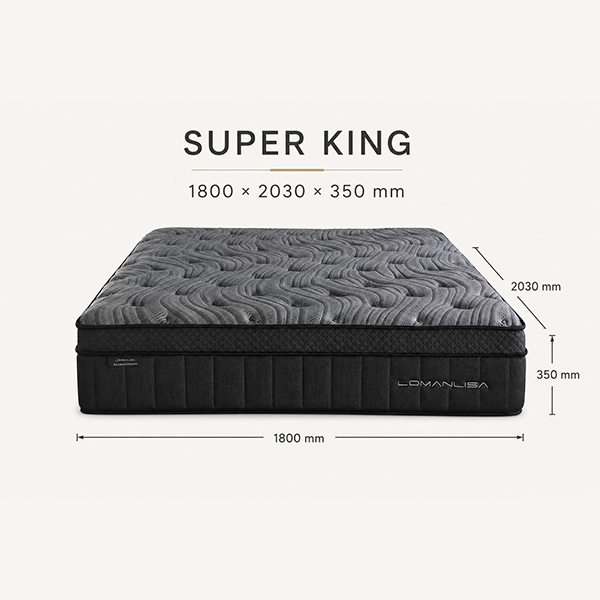 SM Luxury Gel Memory Mattress Medium-Soft