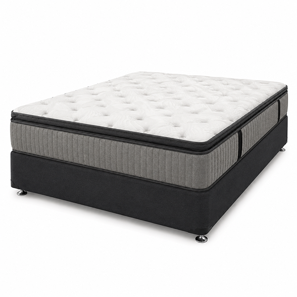 SM Pocket Pillow Top Mattress with NZ Made Base – Medium Feel