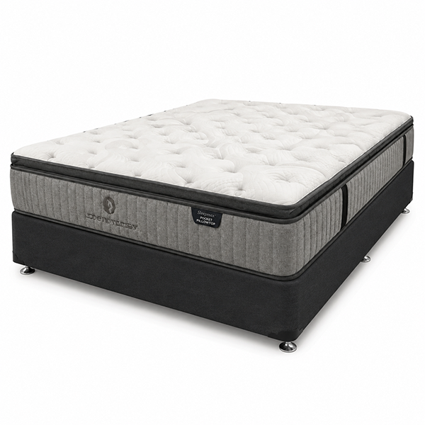 SM Pocket Pillow Top Mattress with NZ Made Base – Medium Feel