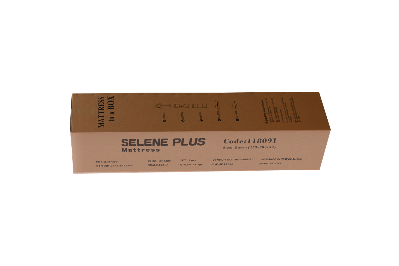 EDLP Boxed Selene Plus Mattress Single (White)