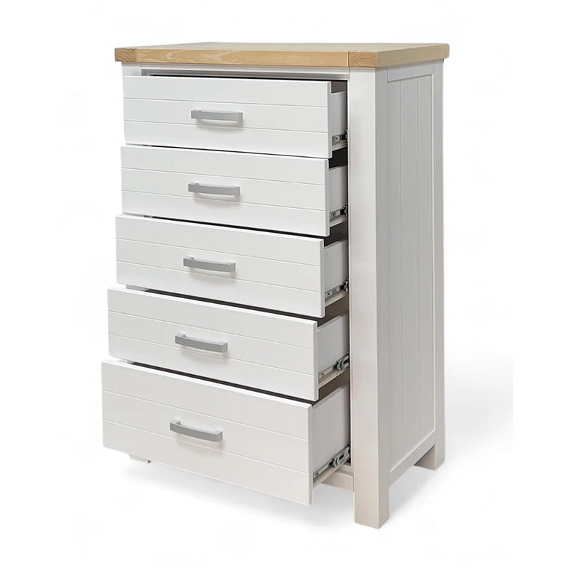 Sicily 5 Drawer Tallboy