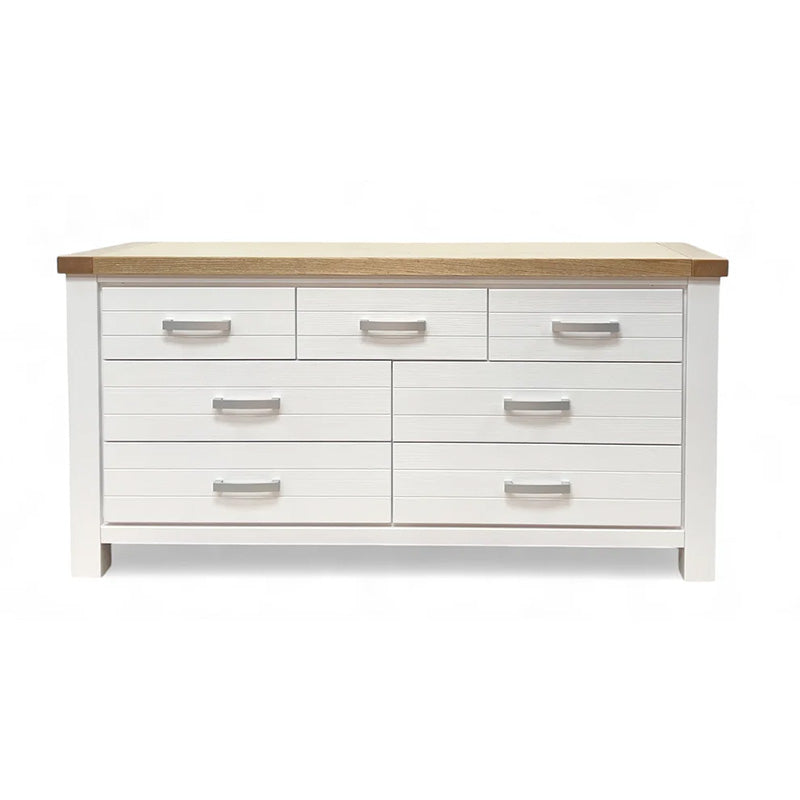Sicily 7 Drawer Dressing Table/Mirror
