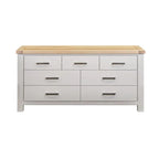 Sicily 7 Drawer Dressing Table/Mirror