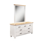Sicily 7 Drawer Dressing Table/Mirror