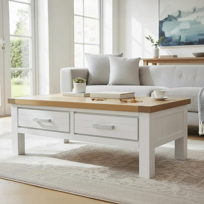 Sicily Coffee Table 2 Drawer