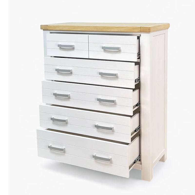 Sicily 6 Drawer Tallboy