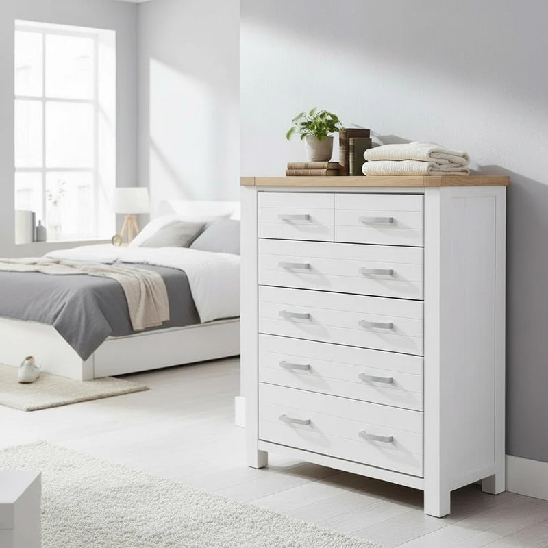 Sicily 6 Drawer Tallboy