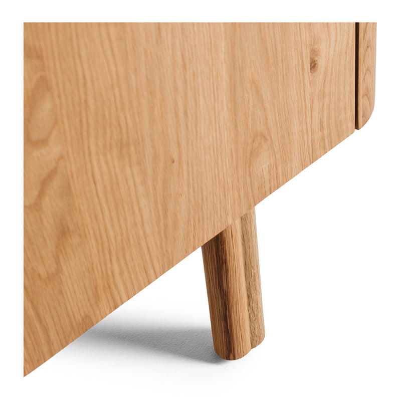 Sirocco TV Unit (Natural Oak/Black Oak)