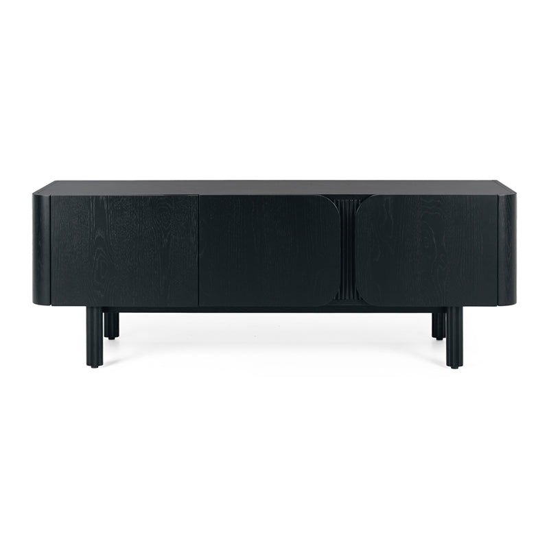Sirocco TV Unit (Natural Oak/Black Oak)