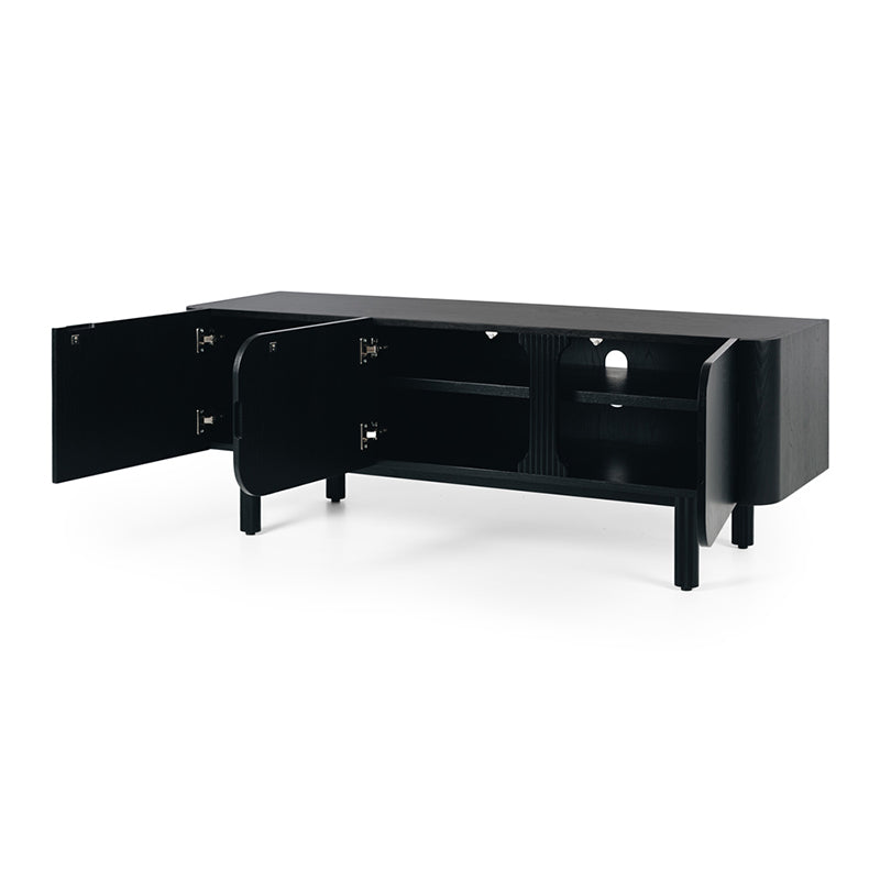 Sirocco TV Unit (Natural Oak/Black Oak)
