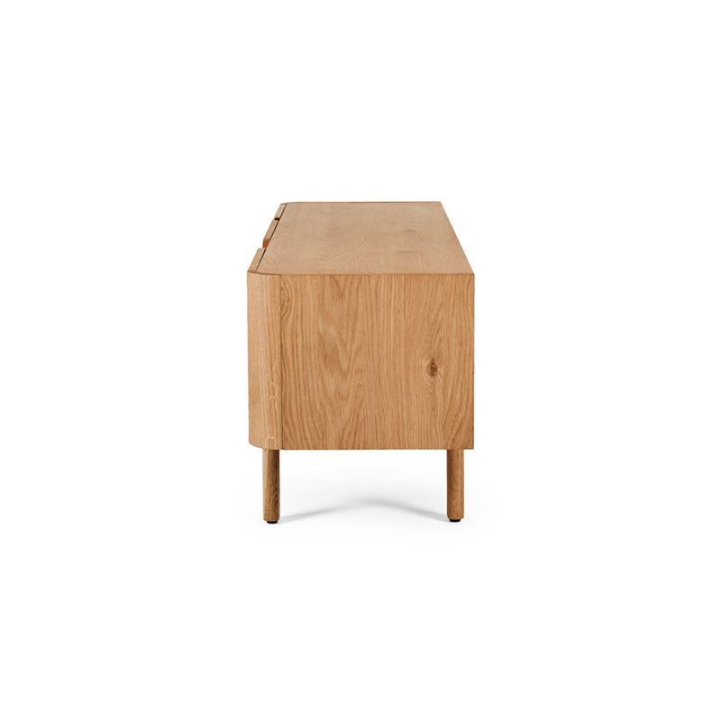 Sirocco TV Unit (Natural Oak/Black Oak)