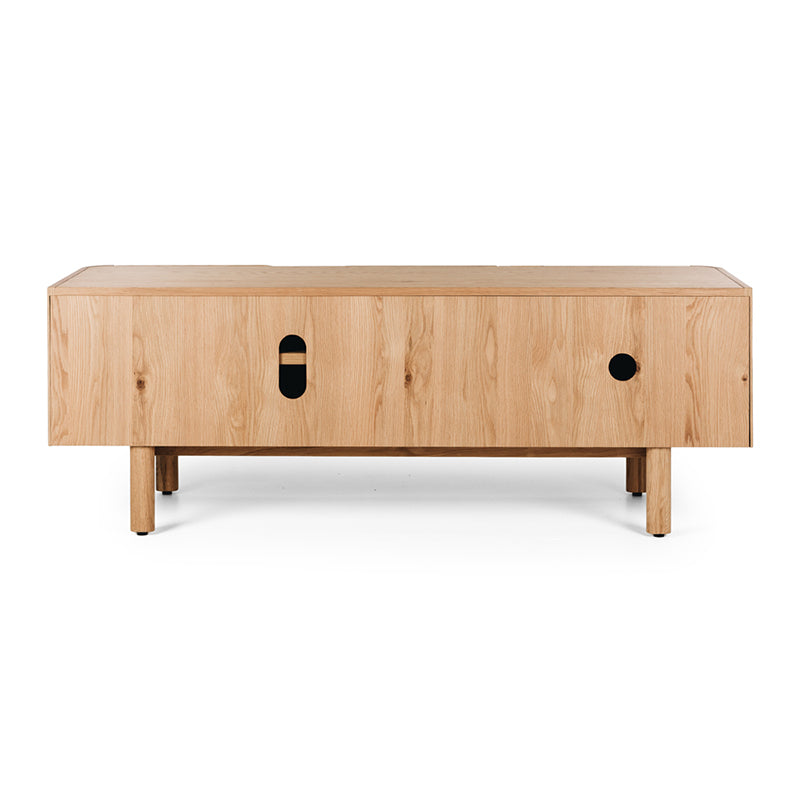 Sirocco TV Unit (Natural Oak/Black Oak)