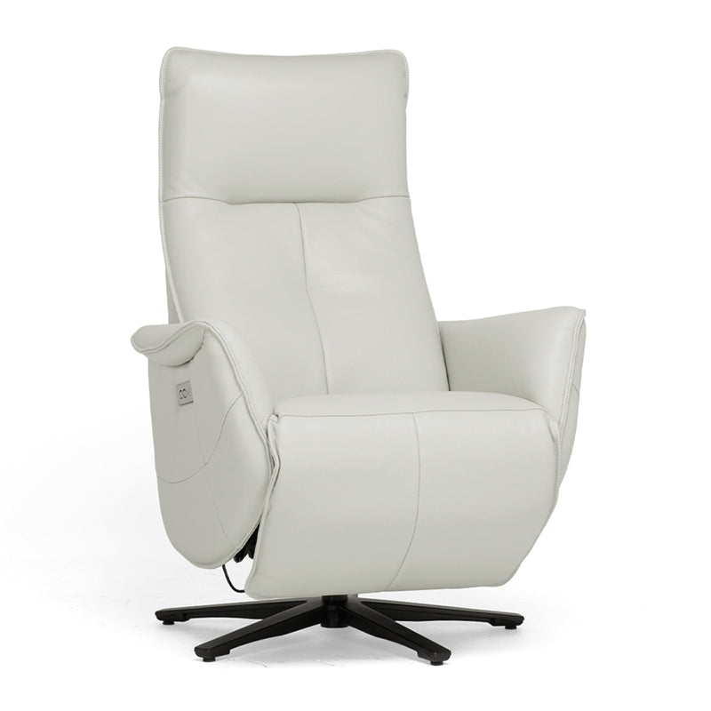 Slimline Leather Power Recliner - ETA Aug 2026