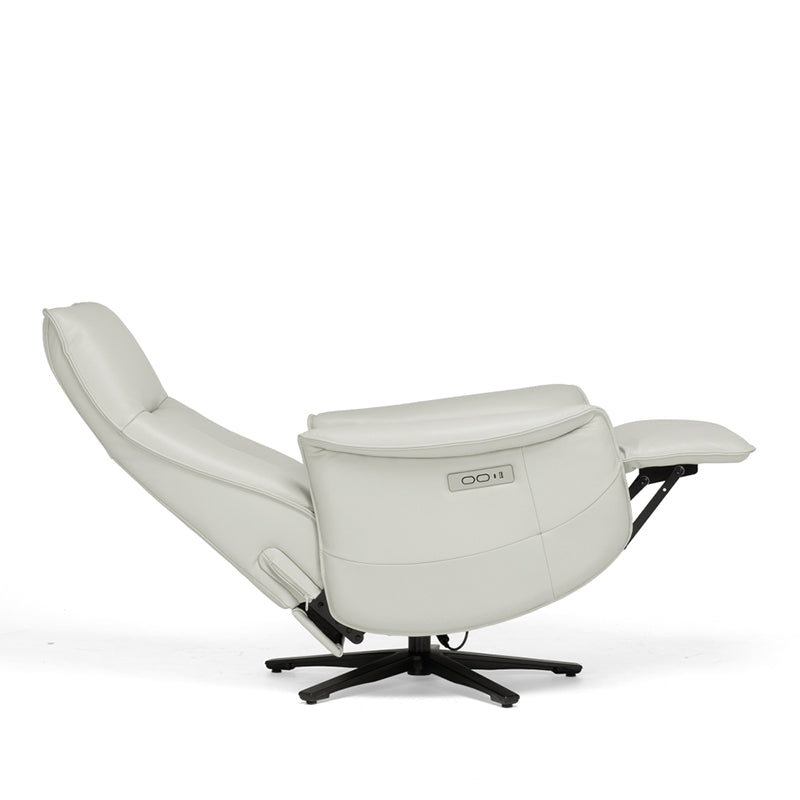 Slimline Leather Power Recliner - ETA Aug 2026