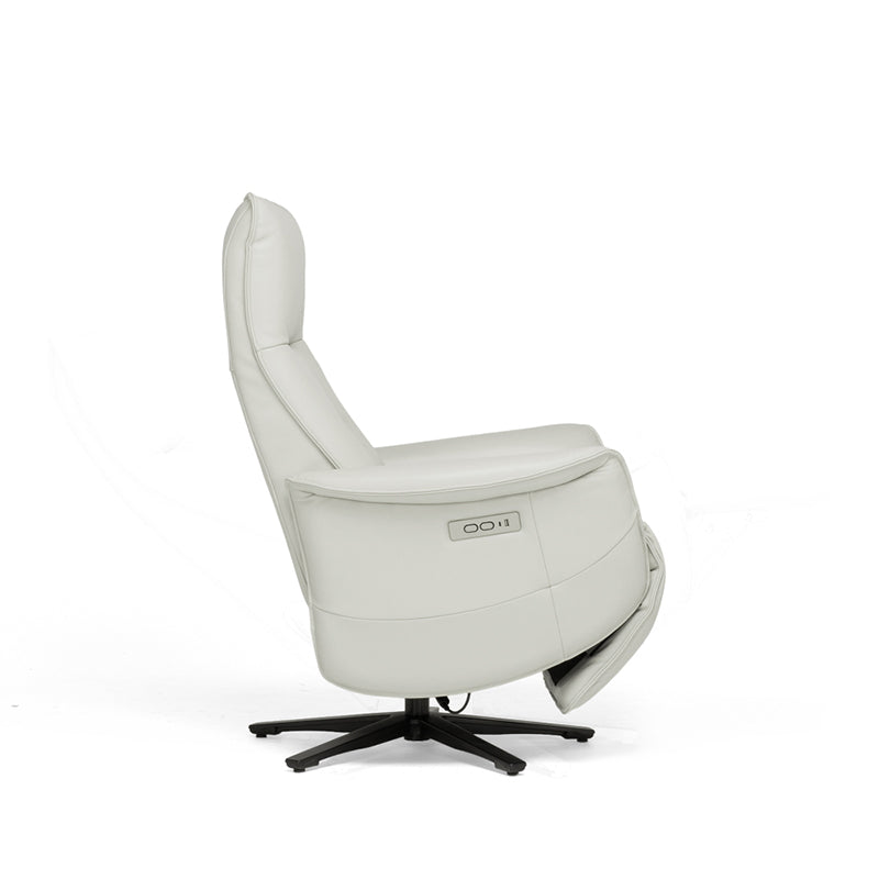Slimline Leather Power Recliner - ETA Aug 2026