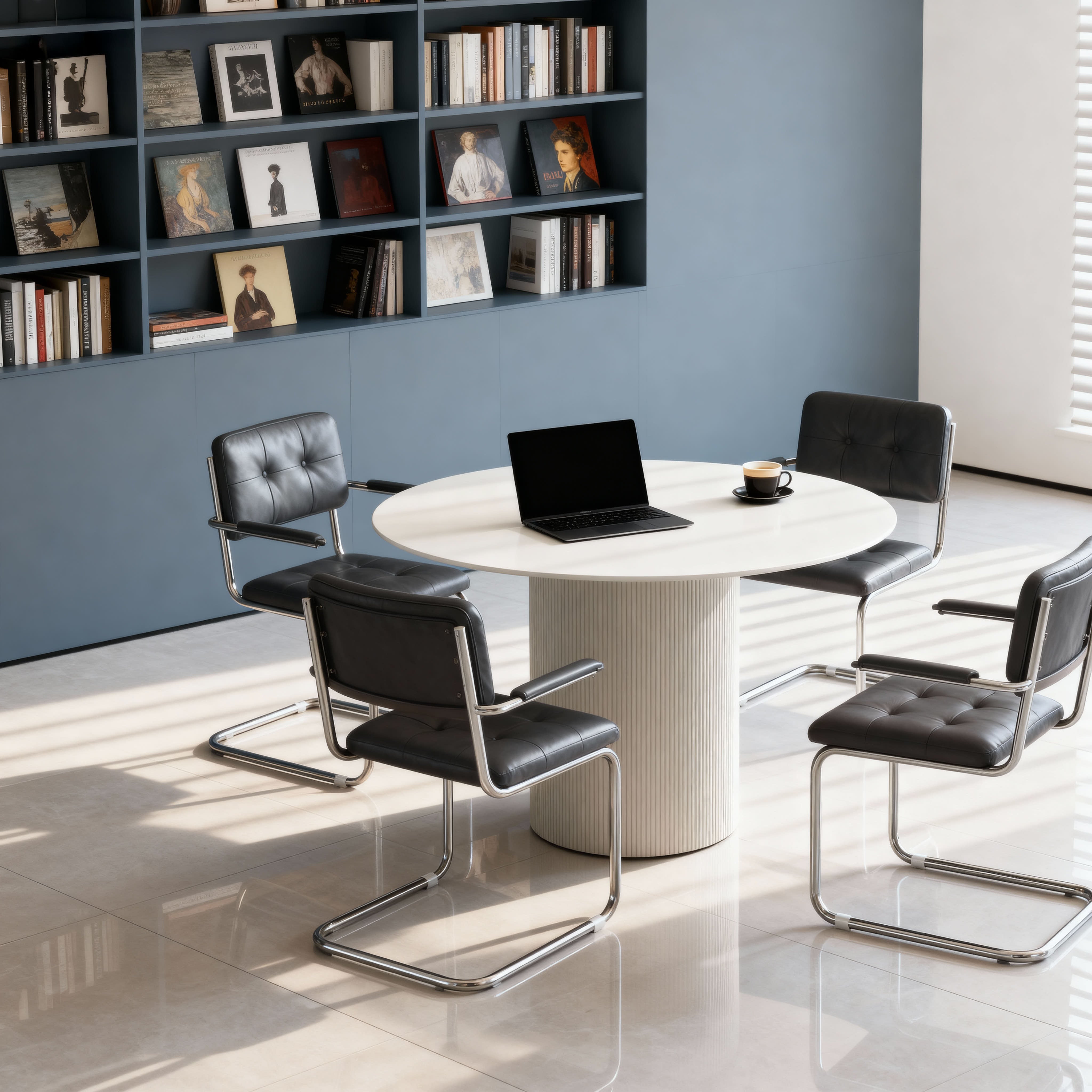 Snow Round Dining Table f1195*765