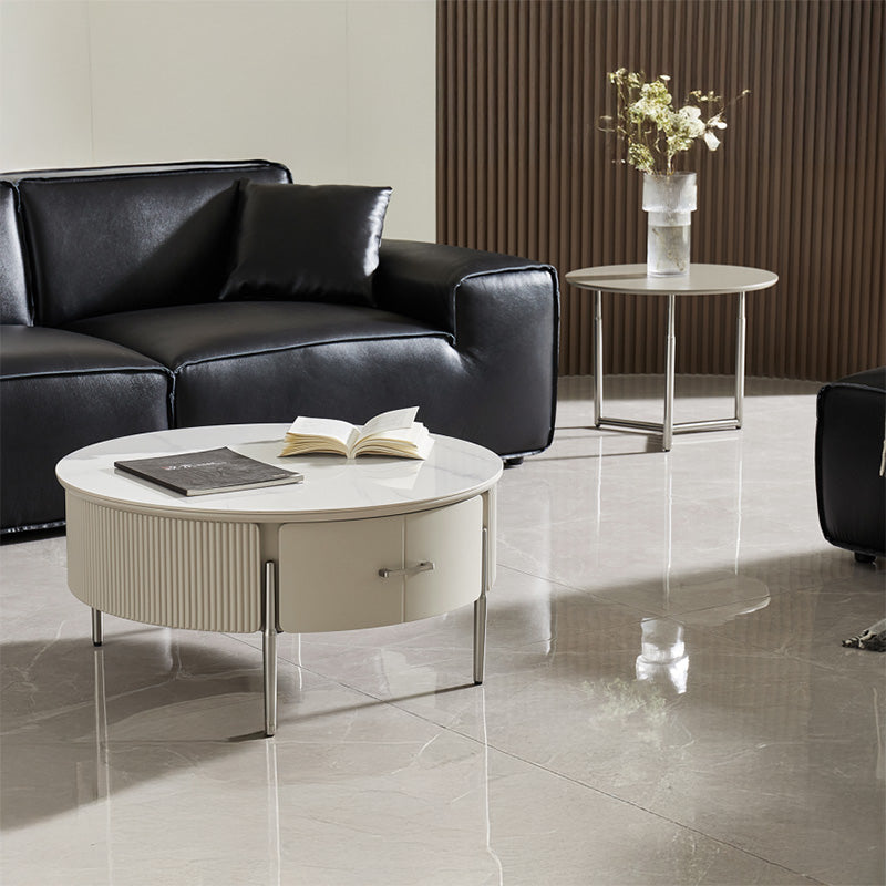 Snow Side Table - Grey